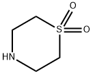 硫代吗啉-1,1-二氧化物 结构式
