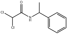 2,2-DICHLORO-N-(1-PHENYLETHYL)ACETAMIDE 结构式