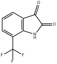 7-三氟甲基靛红 结构式