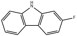 2-氟-9H-咔唑 结构式