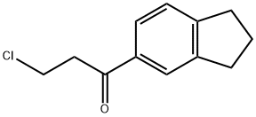 3-Chloro-1-(2,3-dihydro-1H-inden-5-yl)propan-1-one