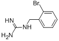 1-(2-溴苄基)胍 结构式