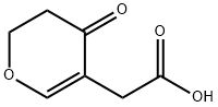 3,4-Dihydro-4-oxo-2H-pyran-5-acetic acid 结构式