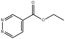 哒嗪-4-甲酸乙酯 结构式