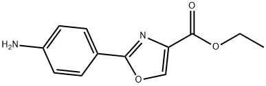 2-对氨基苯噁唑-4-羧酸乙酯 结构式