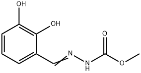 Hydrazinecarboxylic acid, [(2,3-dihydroxyphenyl)methylene]-, methyl ester (9CI) 结构式