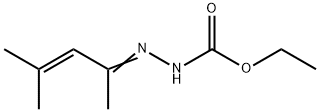 Hydrazinecarboxylic  acid,  (1,3-dimethyl-2-butenylidene)-,  ethyl  ester  (9CI) 结构式