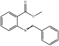 methyl 2-[(phenylmethylene)amino]benzoate  结构式