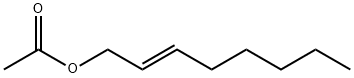 反2-辛烯醇乙酸酯 结构式