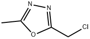 2-氯甲基-5-甲基-1,3,4-噁二唑 结构式