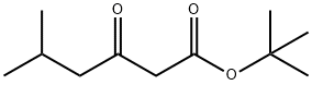 TERT-BUTYL 5-METHYL-3-OXOHEXANOATE 结构式