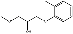 1-甲氧基-3-(2-甲基苯氧基)-2-丙醇 结构式