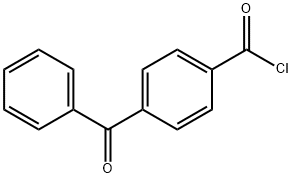 4-苯甲酰基苯甲酰氯 结构式