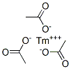 乙酸铥(III) 结构式