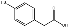 4-巯基苯基乙酸 结构式