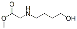 Glycine, N-(4-hydroxybutyl)-, methyl ester (9CI) 结构式