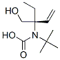 Carbamic acid, [(1R)-1-ethyl-1-(hydroxymethyl)-2-propenyl]-, 1,1-dimethylethyl 结构式