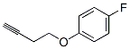 Benzene, 1-(3-butynyloxy)-4-fluoro- (9CI) 结构式