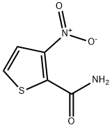 3-硝基噻吩-2-甲酰胺 结构式