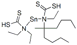 DIBUTYLTINBIS(N,N-DIETHYLDITHIOCARBAMATE) 结构式