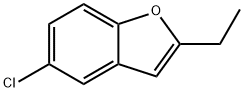 5-氯-2-乙基苯并呋喃 结构式