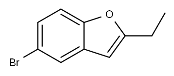 5-溴-2-乙基苯并呋喃 结构式