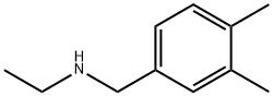 N-乙基-3,4-二甲基苄胺 结构式