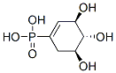 Phosphonic acid, [(3R,4R,5S)-3,4,5-trihydroxy-1-cyclohexen-1-yl]- (9CI) 结构式