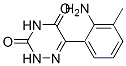 1,2,4-Triazine-3,5(2H,4H)-dione, 6-(2-amino-3-methylphenyl)- (9CI) 结构式