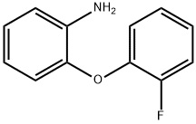 2-(2-氟苯氧基)苯胺 结构式