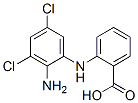 Benzoic  acid,  2-[(2-amino-3,5-dichlorophenyl)amino]- 结构式