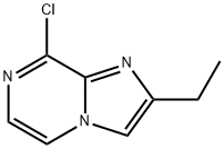 8-氯-2-乙基吲哚[1,2-A]吡嗪 结构式