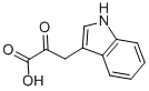 3-(3-吲哚基)-2-氧代丙酸 结构式