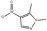 4-硝基-1,5-二甲基吡唑 结构式