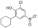 2-chloro-6-cyclohexyl-4-nitrophenol 结构式