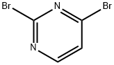 2,4-二溴嘧啶 结构式