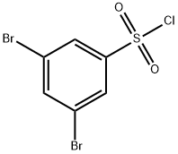 3,5-二溴苯磺酰氯 结构式