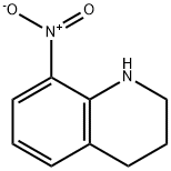 6-硝基-1,2,3,4-四氢喹啉 结构式