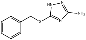 5-苄基磺酰-4H-[1,2,4]三唑-3-胺 结构式