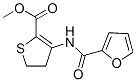 2-Thiophenecarboxylicacid,3-[(2-furanylcarbonyl)amino]-4,5-dihydro-,methyl 结构式