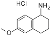 6-甲氧基-1,2,3,4-四氢萘-1-基)胺盐酸盐 结构式
