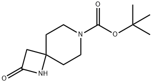 2-氧代-1,7-二氮杂螺[3.5]壬烷-7-羧酸叔丁酯 结构式