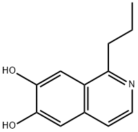 6,7-Isoquinolinediol, 1-propyl- (9CI) 结构式