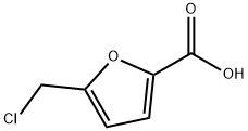 5-(氯甲基)呋喃-2-羧酸 结构式