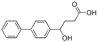 gamma-Hydroxy-(1,1'-biphenyl)-4-butanoic acid 结构式