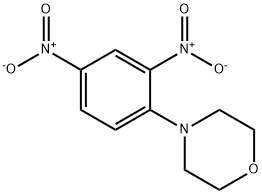 4-(2,4-二硝基苯基)吗啉 结构式