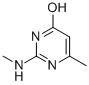 6-METHYL-2-(METHYLAMINO)PYRIMIDIN-4-OL 结构式