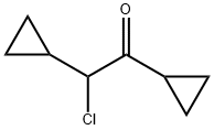 Ethanone, 2-chloro-1,2-dicyclopropyl- (9CI) 结构式