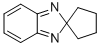 SPIRO[2H-BENZIMIDAZOLE-2,1'-CYCLOPENTANE] 结构式