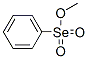 Benzeneselenonic acid methyl ester 结构式